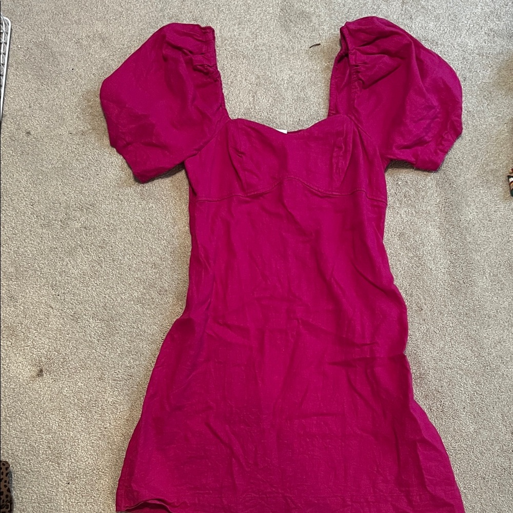 Hot Pink Sun Dress